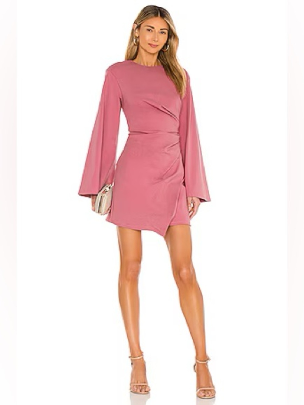 NWT ELLIATT Revolve La Fontelina Dress in Carnation Pink Size M
